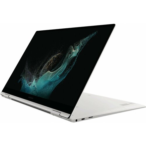 SAMSUNG Ноутбук Samsung Galaxy Book 2 Pro 360 NP950 Core i7 1260P 16Gb SSD1Tb Intel Iris Xe graphics 156 AMOLED Touch FHD 1920x1080 Windows 11 Home silver WiFi BT Cam NP950QED-KB1US NP950QED-KB1US 13156000₽