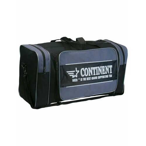 Сумка Сумчатый Рай 004/черный_серый_sp, 52х28, черный