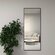Зеркало настенное в алюминиевой раме BLX MIRROR 160х60 см. Черное