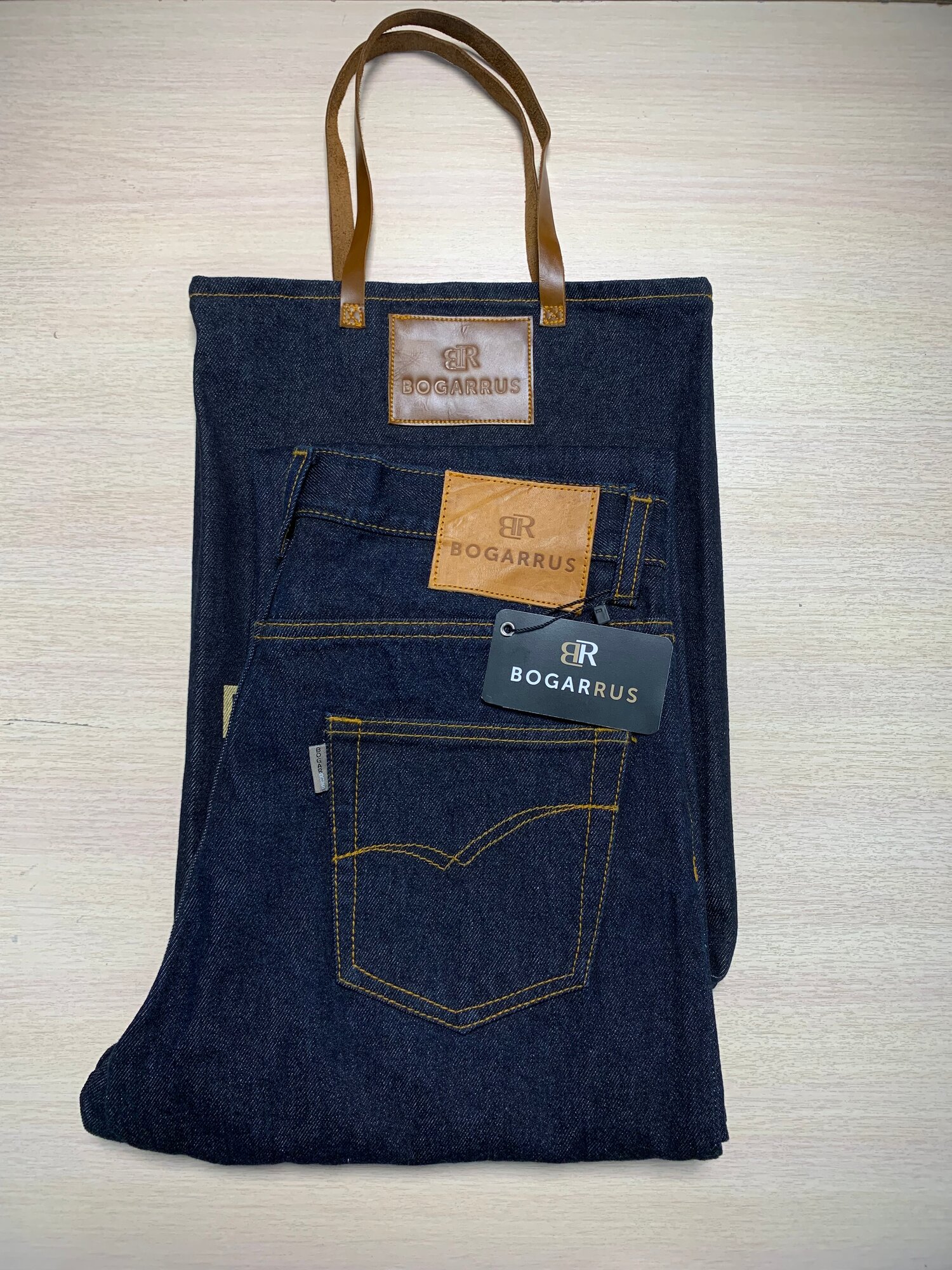 Мужские Джинсы Bogarrus Jeans Denim — фото 1