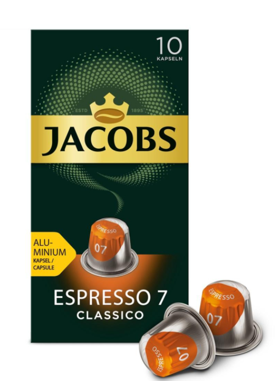 Кофе молотый Jacobs Espresso 7 Classico 10х52г - фото №18