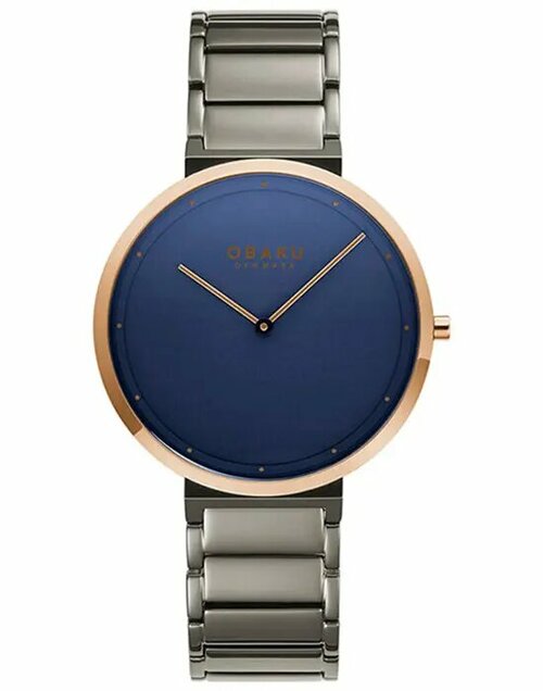 Наручные часы OBAKU V258GXDLSJ, синий, серебряный