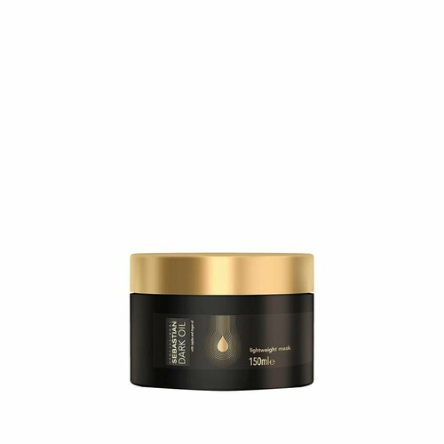 Sebastian Prof Foundation Dark Oil Lightweight Маска для блеска 150ml маска для волос dark oil lightweight mask маска 150мл