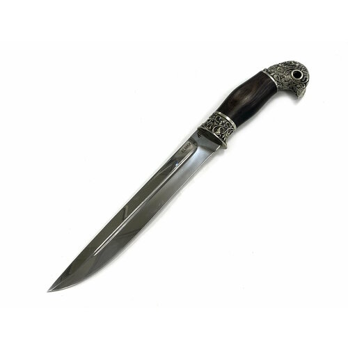 Пластунский нож Донской, кованая ELMAX, венге, мельхиор
