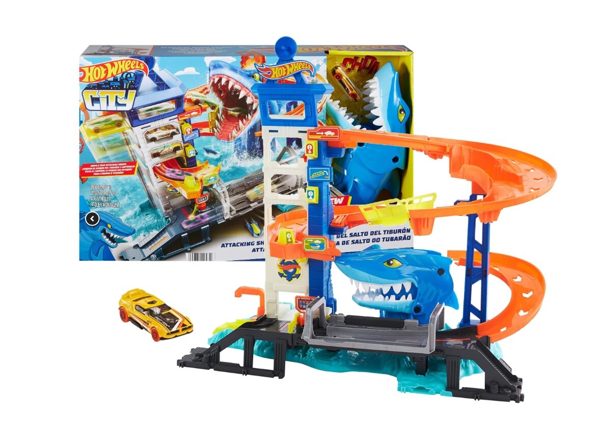 Hot Wheels Набор игровой Hot Wheels Атака акулы HDP06