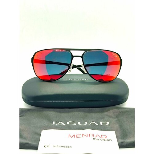 Солнцезащитные очки Jaguar, черный