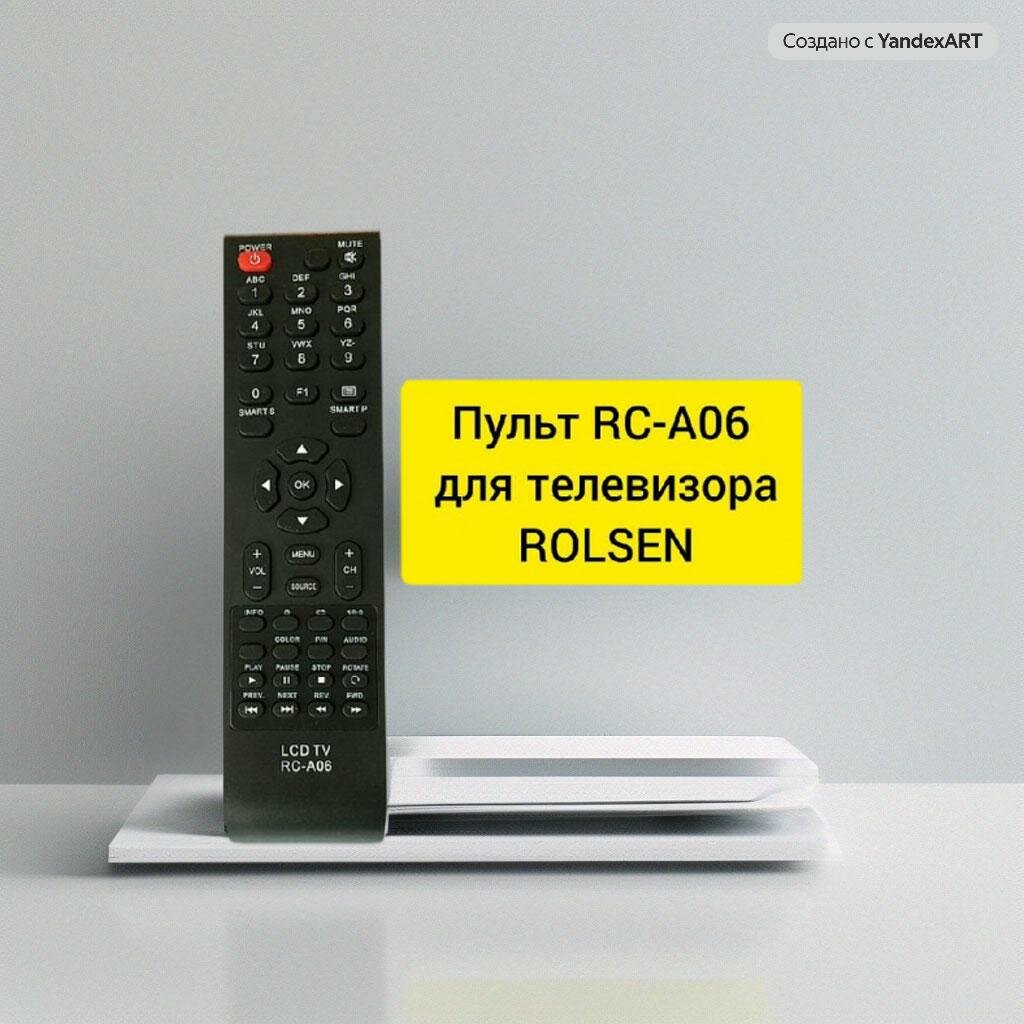 Пульт RC-A06 для телевизора Rolsen