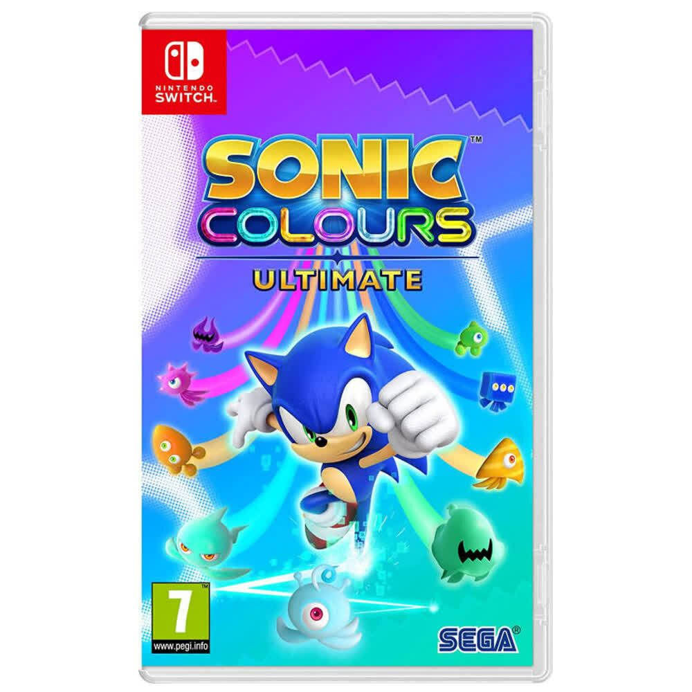 Игра Sonic Colours: Ultimate для Nintendo Switch, картридж