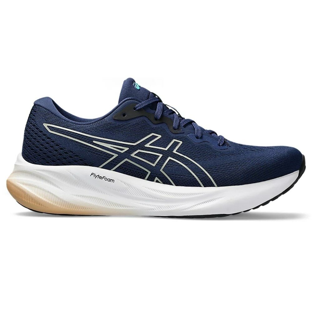 Кроссовки беговые женские Asics GEL-PULSE 15 (W) Темно-синий/Серебристый (40)