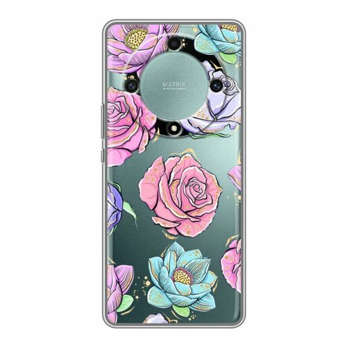 голубой, желтый, белый, фиолетовый, розовый