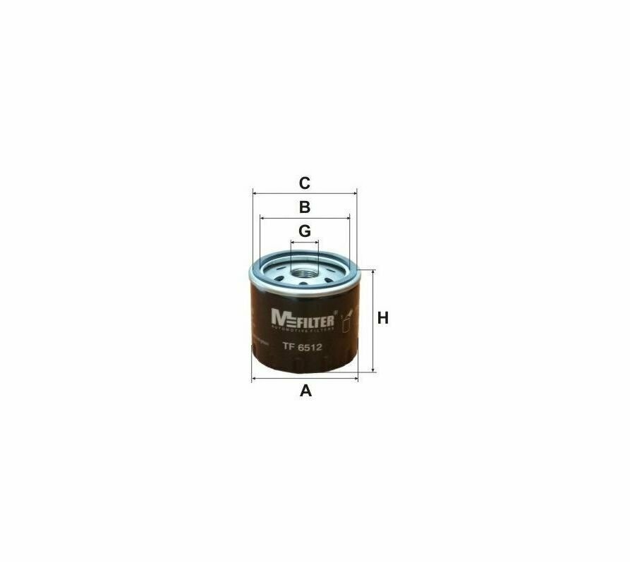 MFILTER TF6512 Масляный фильтр