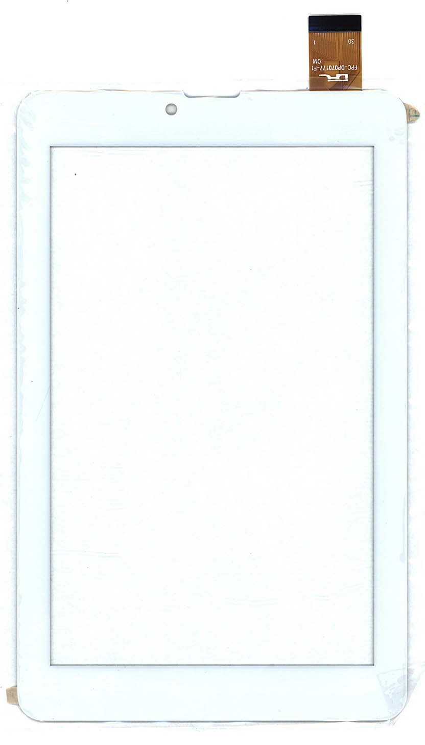 Сенсорное стекло (тачскрин) DP070177 белое