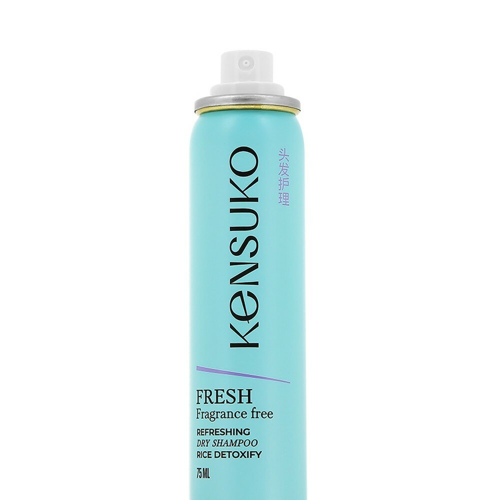 Шампунь для волос KENSUKO FRESH fragrance free (сухой) 75 мл