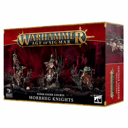 Миниатюры для настольной игры Games Workshop Warhammer Age of Sigmar: Flesh-Eater Courts - Morbheg Knights 91-77