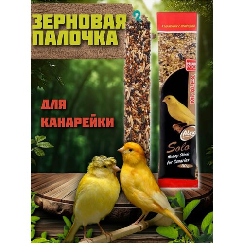 Медовая палочка для канареек Solo 240₽
