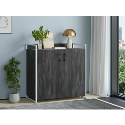 Комод Urban Лофт 02 БелыйСеверное дерево темное 15990₽