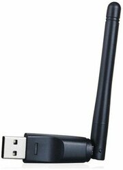USB-адаптер беспроводной Selenga скорость до 150 Мбит/с с антенной черный
