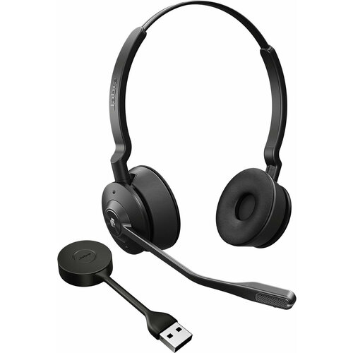 JABRA Наушники с микрофоном Jabra 55 черный накладные Radio оголовье 9559-450-111 9559-450-111 32480₽