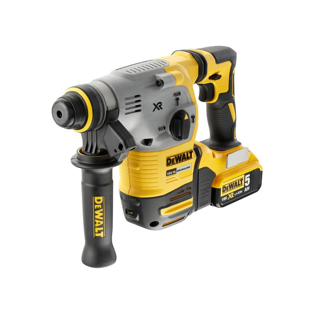 Аккумуляторный перфоратор DeWALT, SDS-Plus, 18В/5Ач, DCH283P2