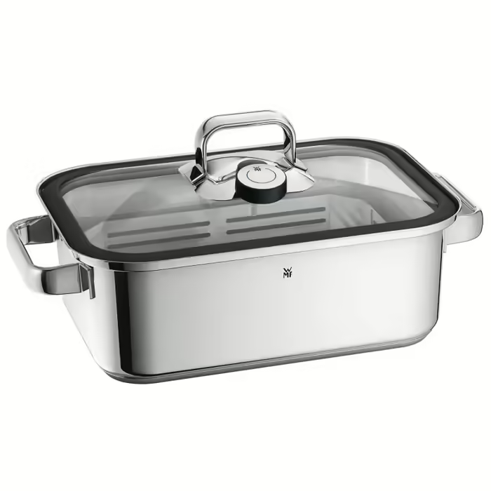 фото WMF Жаровня 35 х 21,5 см с паровой корзиной + электронный датчик Compact Aroma Vitalis WMF