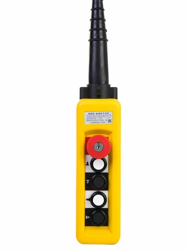 фото Пульт управления 4 кнопки, 1 скорость, стоп, ключ, IP55 A4713Y