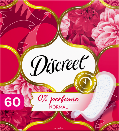 Прокладки ежедневные Discreet Normal без запаха 60шт