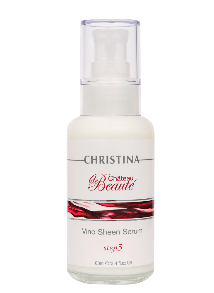 Сыворотка на основе экстракта винограда Christina Chateau de Beaute Vino Sheen Serum, 100 мл - фото №12