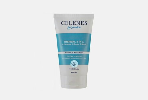 Маска-скраб для лица CELENES THERMAL 3 IN 1