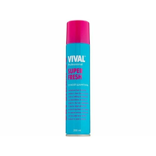 Сухой шампунь для волос VIVAL Super Fresh