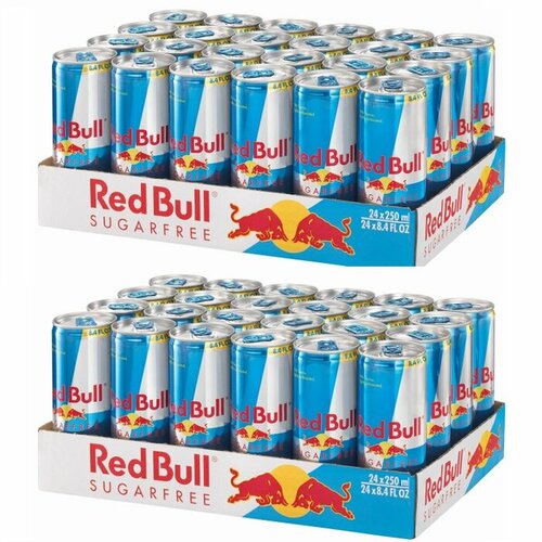 Энергетический напиток Red Bull Sugarfree (без сахара) 0,25л х 48 шт