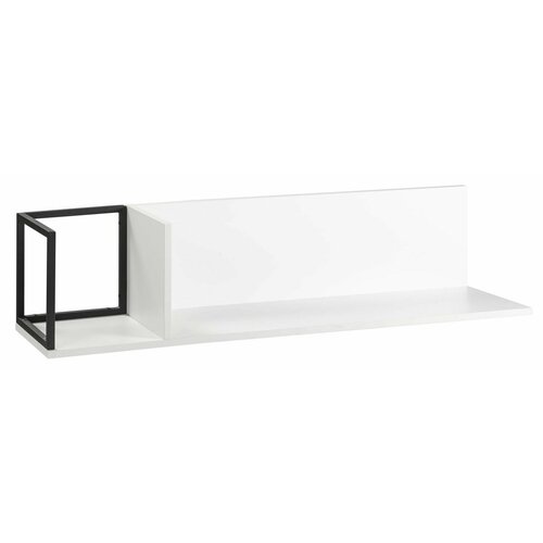 Полка навесная CILINETY средняя белый 120 см 4290₽