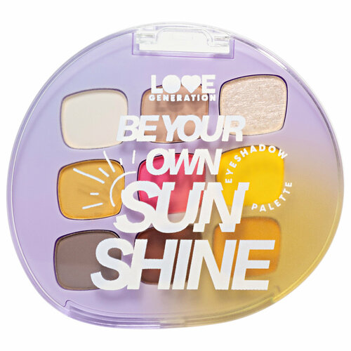 Палетка теней для век Love Generation Be Your Own Sunshine тени для век love generation палетка теней для век be your own sunshine