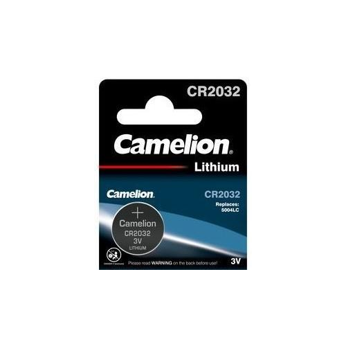 Элемент питания Camelion CR2032/1BL Lithium элемент питания camelion lithium cr2032 бл 5 cr2032 bp5