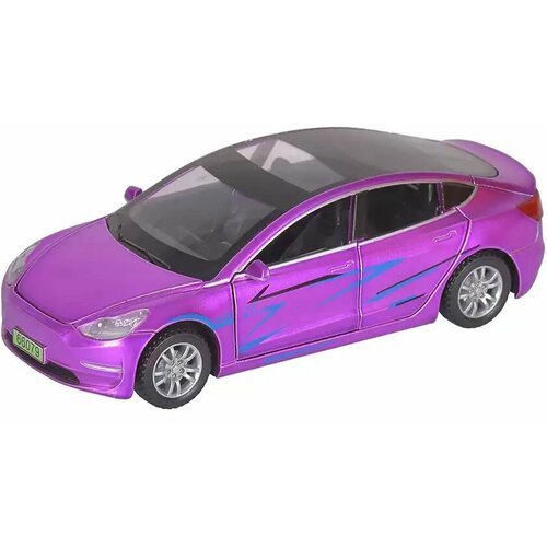 halolo new1 32 tesla model x model3 alloy car model diecasts Модель машины Tesla Model 3 1:32 (15,5см)