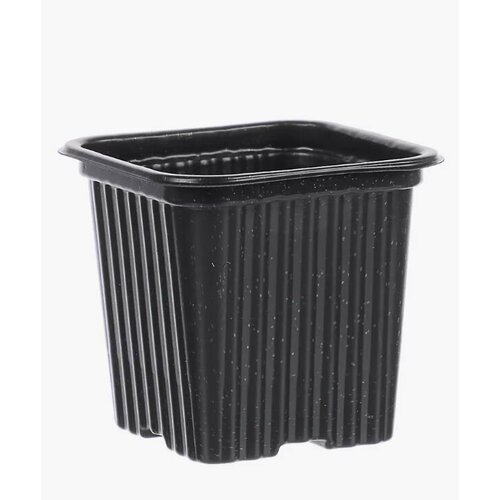 Горшок для рассады 7х7х65 см 02 л квадрат ПЭТ 10шт 312₽