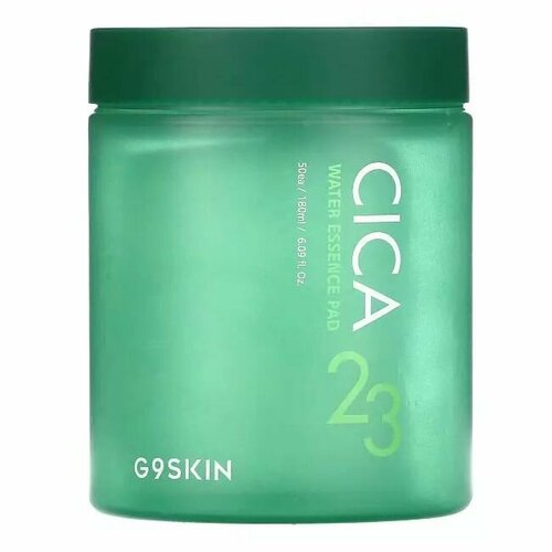 G9SKIN Пэды для лица Cica 23 Water Essence Pad очищающие с центеллой азиатской 50 гр 2000₽