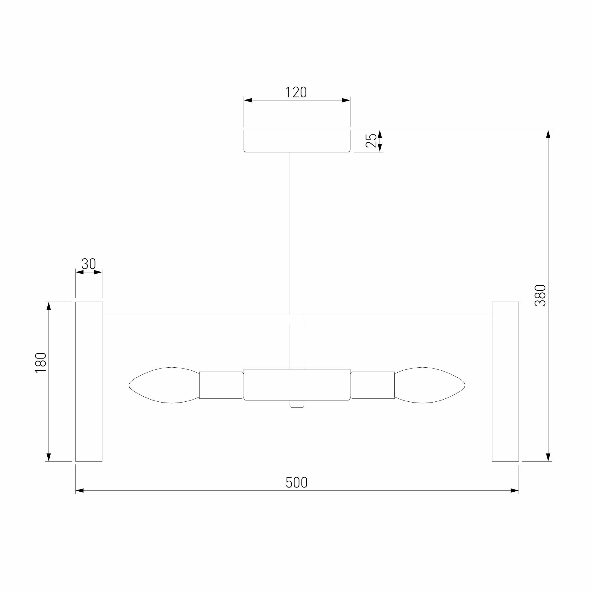 Потолочная люстра Bogate's Flamel Умная 373/6 золото плафон из стекла E14 Minimir Home - фото №6