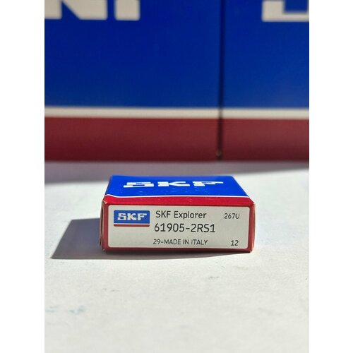 Подшипник SKF 61905 2RS1 (6905 2RS) Made in italy