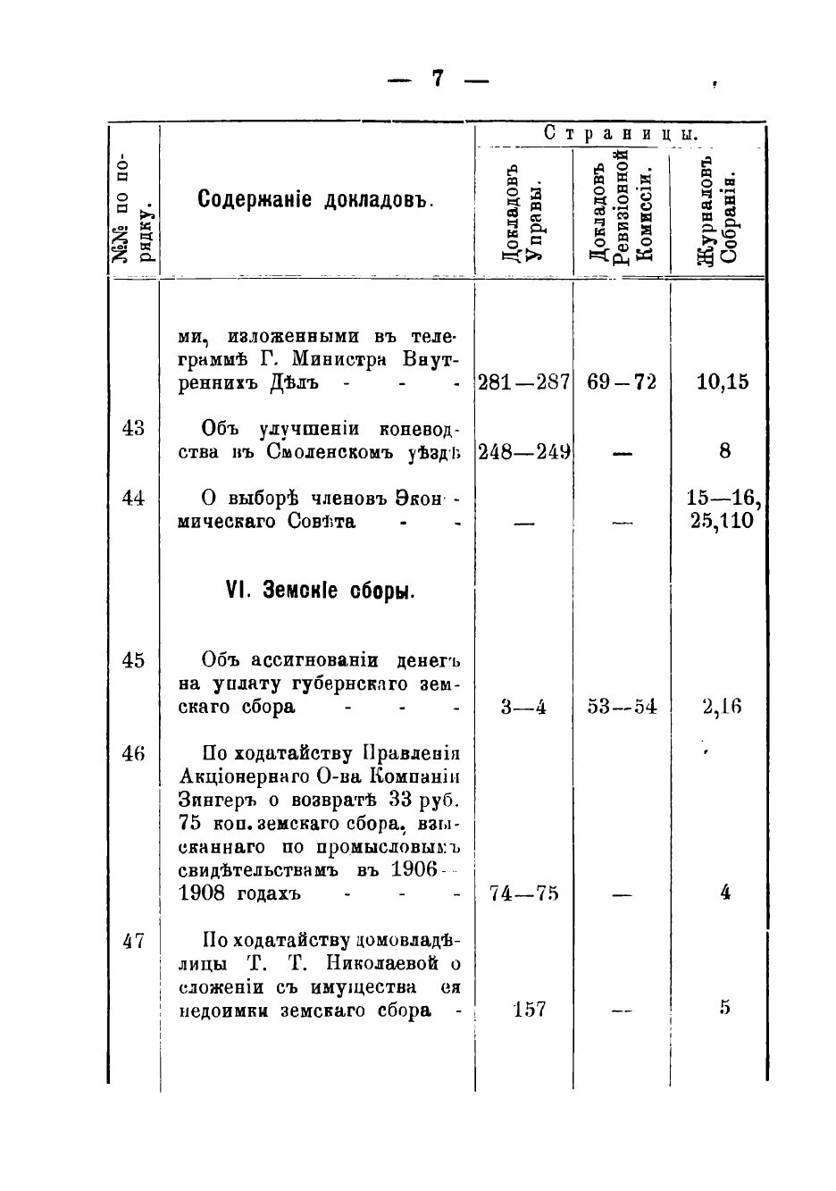 Книга Журналы Смоленского уездного земского собрания. XLVI очередного, заседаний с 30 с... - фото №7