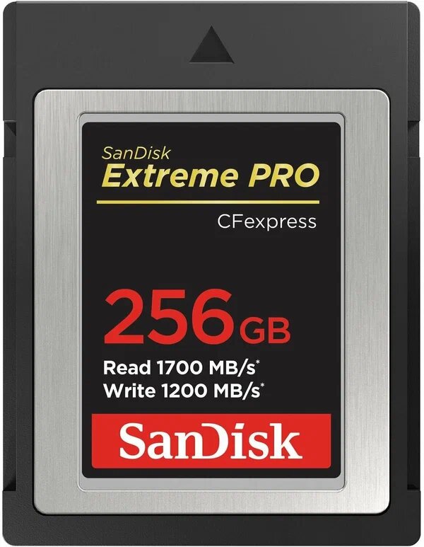 Карта памяти SANDISK EXTREME PRO 256 GB CF EXPRESS 1700/1200 TYPE B