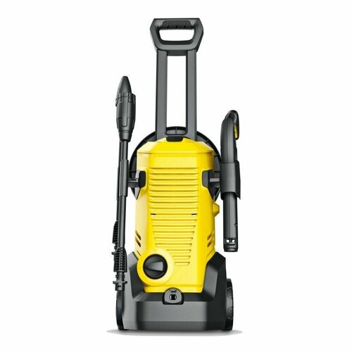 Мойка высокого давления Karcher K 3 Premium, минимойка электрическая, пистолет + шланг 6 м + барабан, грязевая фреза, струйная трубка Vario Power, штуцер 3/4 дюйма, 1600 Вт, желтый/черный