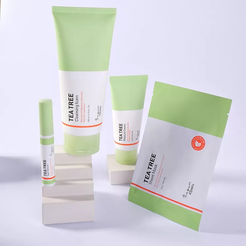Крем для лица `A`PIEU` TEA TREE увлажняющий (против несовершенств кожи) 60 мл — фото 1