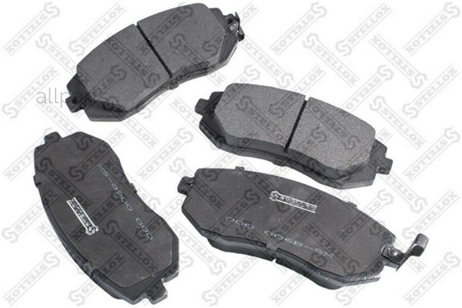 STELLOX 000006BSX колодки дисковые передние! антискрип. пл.\ Subaru Impreza/Forester/Legacy 1.5-2.5 09>