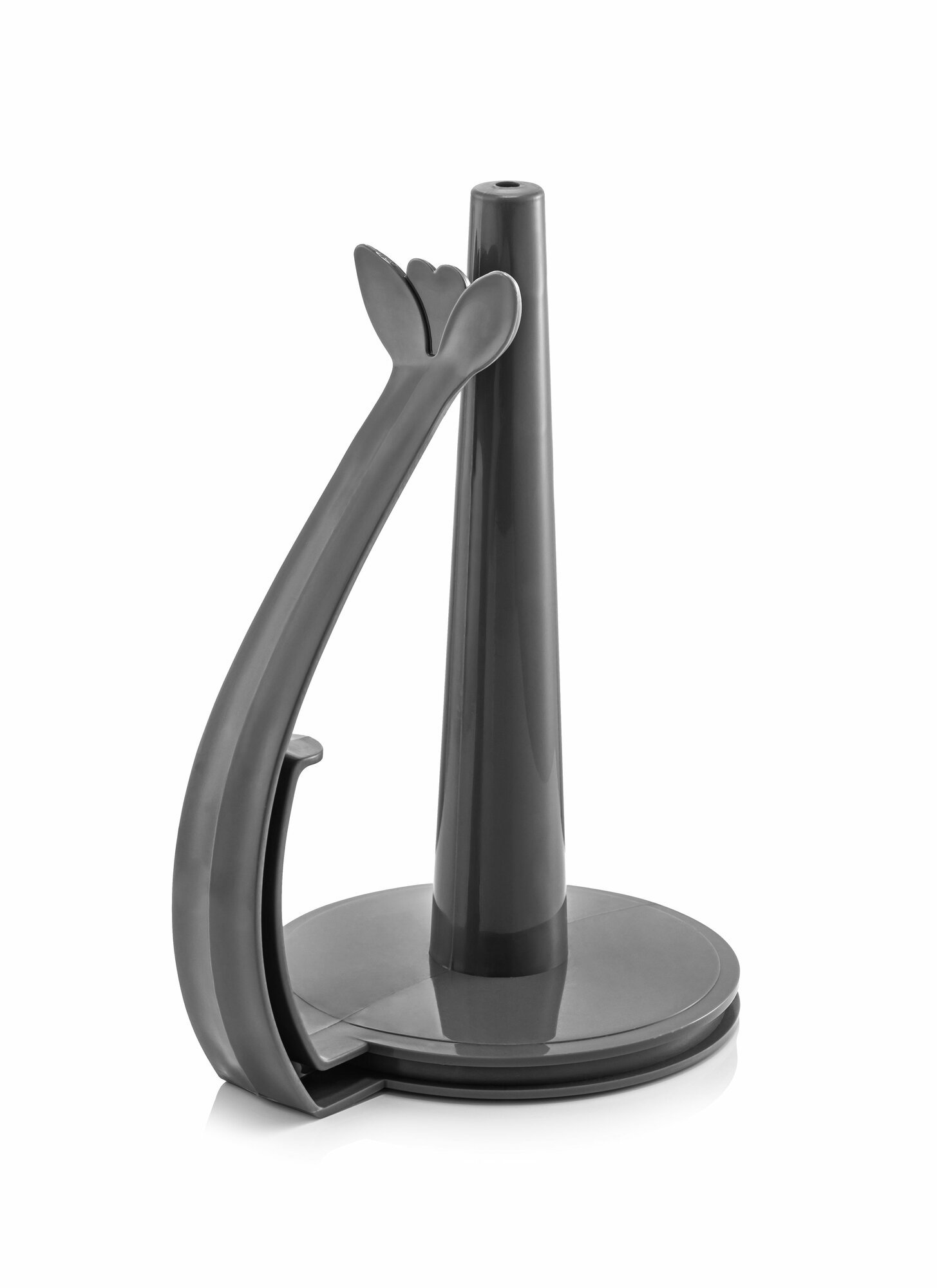 фото Держатель кухонный. Держатель для бумажного полотенца EmHouse настольный, с приспособлением для отрыва, 17 х 24 см.