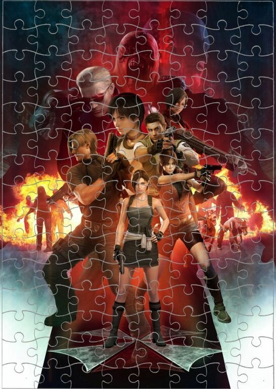 Пазл Resident Evil, Обитель Зла №2