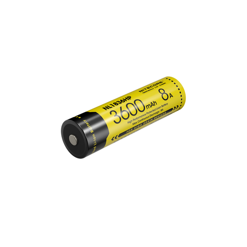 Аккумулятор NITECORE NL1836HP 18650 3.6v 3600mAh Li-ion 3.6v 8A Аккумулятор с защитой