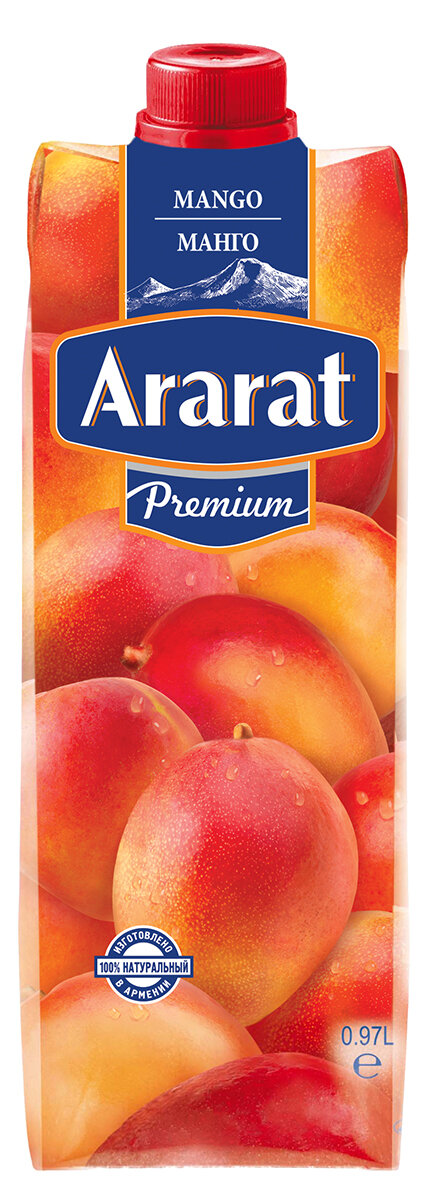 Нектар Ararat Premium Манго, 0.97 л.