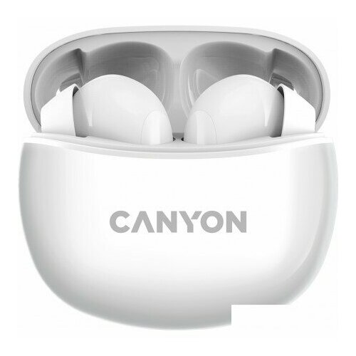 Наушники Canyon TWS-5 белый 1800₽