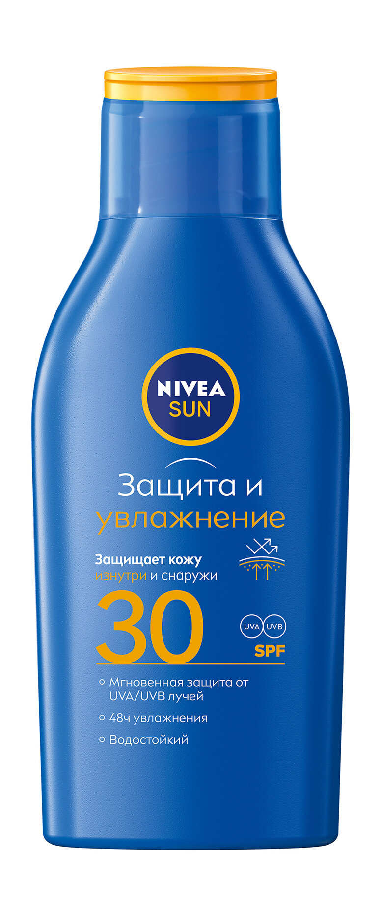 NIVEA Лосьон солнцезащитный для тела Защита и увлажнение СЗФ 30,100 мл