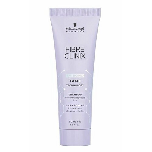 Schwarzkopf Professional Fibre Clinix Мини шампунь для жёстких и непослушных волос Tame Shampoo 50мл 195₽